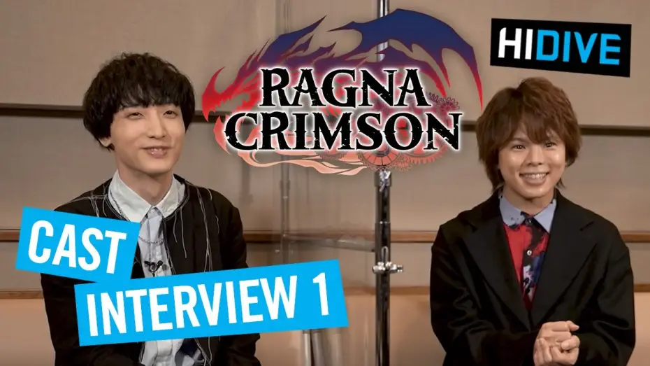 Video for the series Ragna Crimson — Cast Interview [Subtitled]