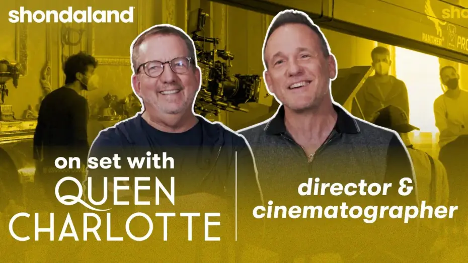 Video for the series Queen Charlotte: A Bridgerton Story — On Set with Queen Charlotte: Director & Cinematographer | Shondaland