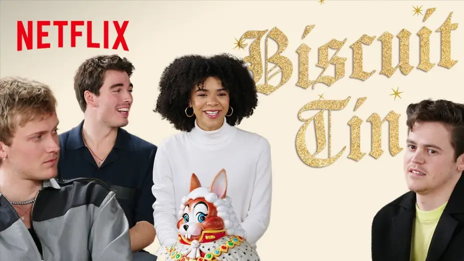 Видео к сериалу Queen Charlotte: A Bridgerton Story — The Queen Charlotte: A Bridgerton Story Cast Answer Questions from a Nosy Biscuit Tin | Netflix