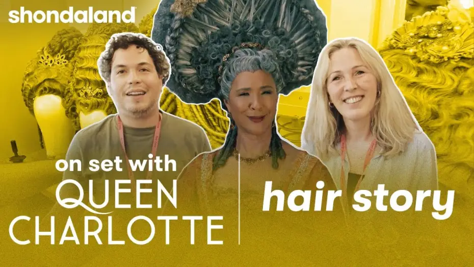 Видео к сериалу Queen Charlotte: A Bridgerton Story — On Set With Queen Charlotte: Hair Story | Shondaland