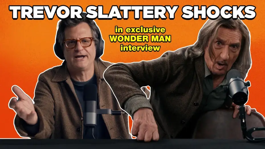 Video for the series Wonder Man — Wonder Man's Trevor Slattery Loses it During Ben Mankiewicz Interview