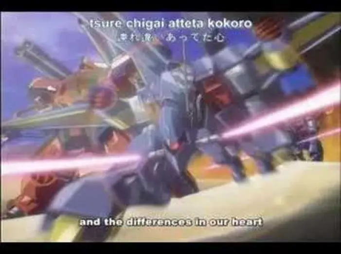 Video for the series Mobile Suit Gundam SEED — Opening 2 | moment - Vivian or Kazuma [Subtitled]