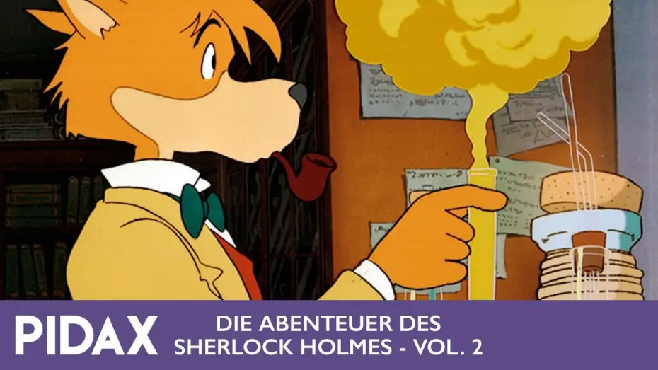 Video for the series Sherlock Hound — Pidax - Die Abenteuer des Sherlock Holmes, Vol. 2 (1984/5, Hayao Miyazaki)