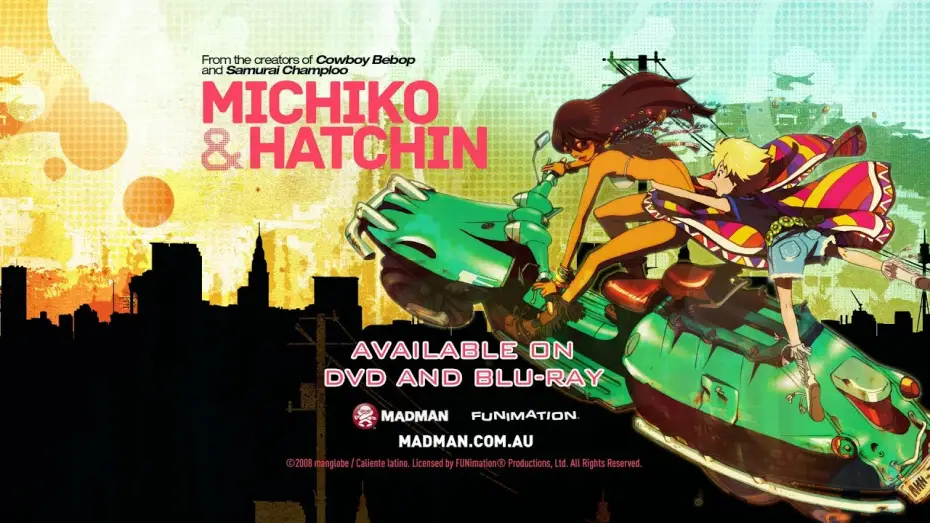 Video for the series Michiko & Hatchin — Official Trailer