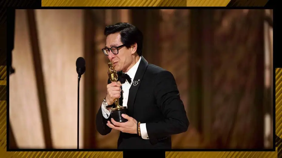 Video for the series The Oscars — Ke Huy Quan Wins Best Supporting Actor for 'Everything Everywhere All at Once' | 95th Oscars (2023)