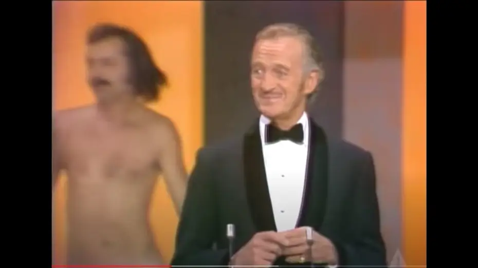 Video for the series The Oscars — The Oscars Streaker | 46th Oscars (1974)