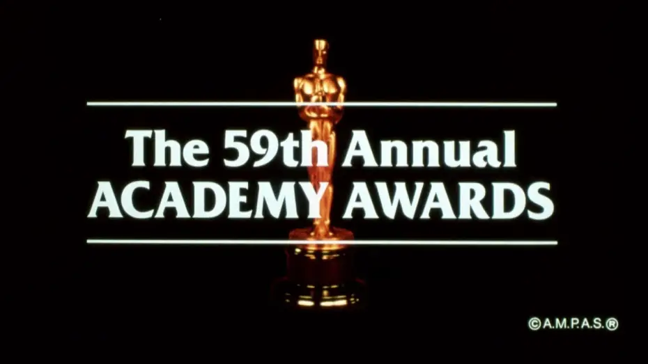 Video for the series The Oscars — 59th Annual Academy Awards Commercial (1987) [FTD-0687]