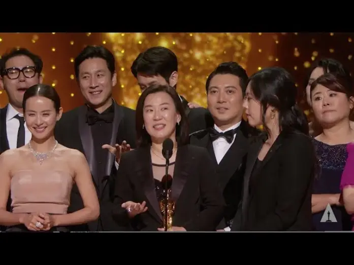 Video for the series The Oscars — "Parasite" wins Best Picture