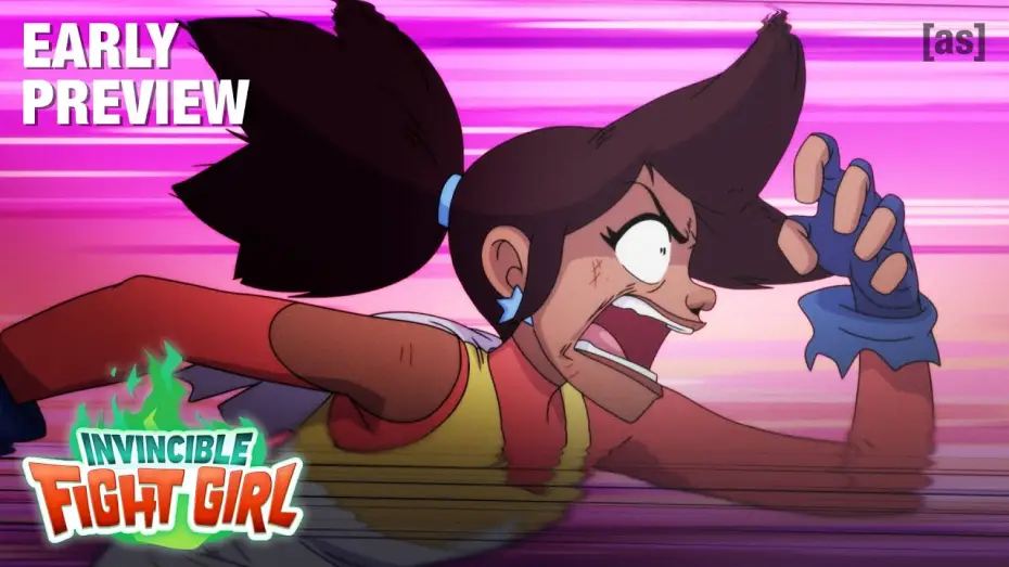 Video for the series Invincible Fight Girl — Early Preview: Andy's Wrestling Roots