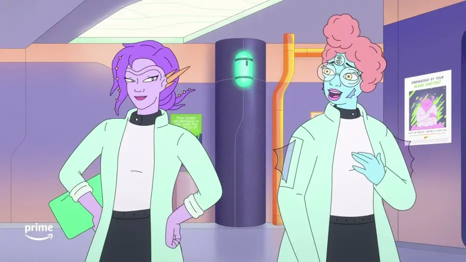 Video for the series The Second Best Hospital in the Galaxy — Sleech & Klack Hand Off Patient