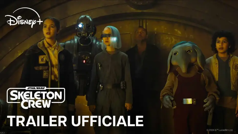 Video for the series Star Wars: Skeleton Crew — Trailer Ufficiale 2