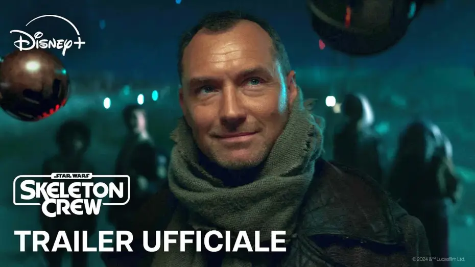 Video for the series Star Wars: Skeleton Crew — Trailer Ufficiale