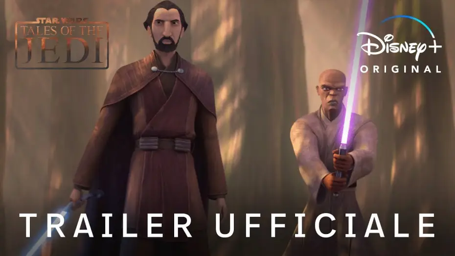 Video for the series Star Wars: Tales of the Jedi — Tales of the Jedi | Trailer Ufficiale | Disney+