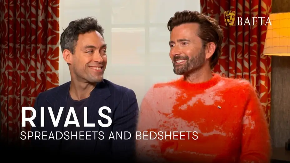 Видео к сериалу Rivals — David Tennant, Aidan Turner and the cast of Rivals share their favourite on screen rivalries | BAFTA