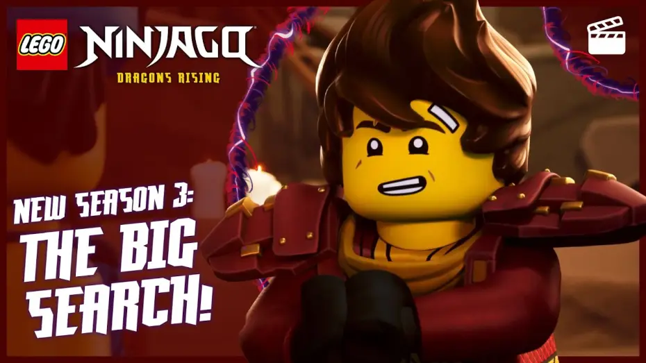 Video for the series LEGO Ninjago: Dragons Rising — Season 3 — Season 3 Story Trailer - The Big Search!