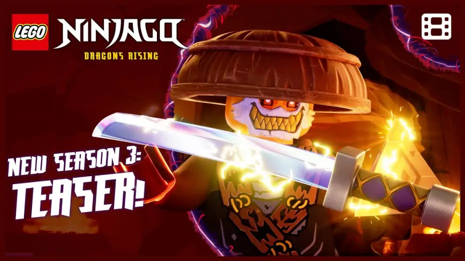 Video for the series LEGO Ninjago: Dragons Rising — NEW Season 3 Teaser Alert! - CHAOS is on the Rise!