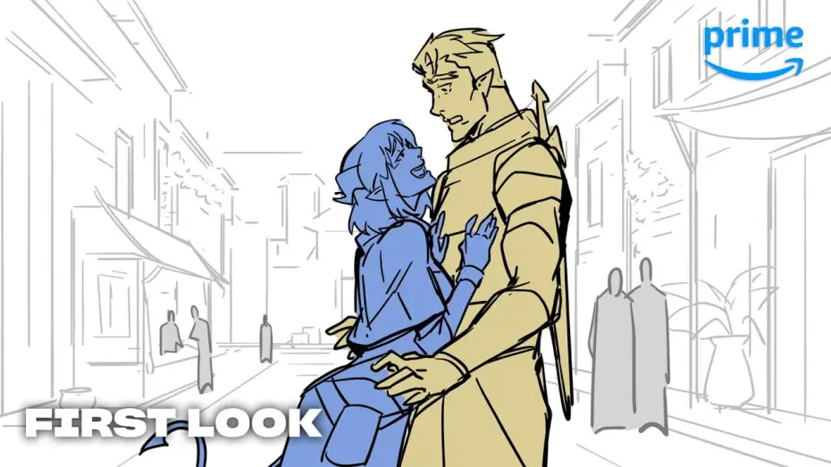 Video for the series The Mighty Nein — Animation First Look