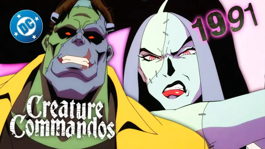 Video for the series Creature Commandos — Creature Commandos - The Bride and Frankenstein TOXIC Montage ☠️ | Super Scenes | DC