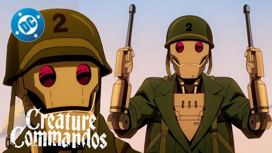 Video for the series Creature Commandos — G.I. Robot NAZ* TAKEDOWN COUNTER 🤖💥 | Best of Creature Commandos | DC