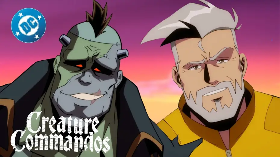 Video for the series Creature Commandos — Creature Commandos - Rick Flag Sr. + Frankenstein 5EVER 🫶 | DC