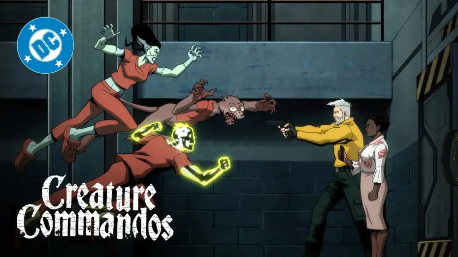 Video for the series Creature Commandos — Creature Commandos - Meeting Task Force M | Super Scenes | DC