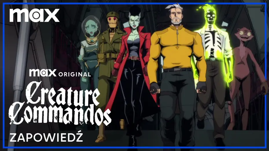 Video for the series Creature Commandos — Zapowiedź