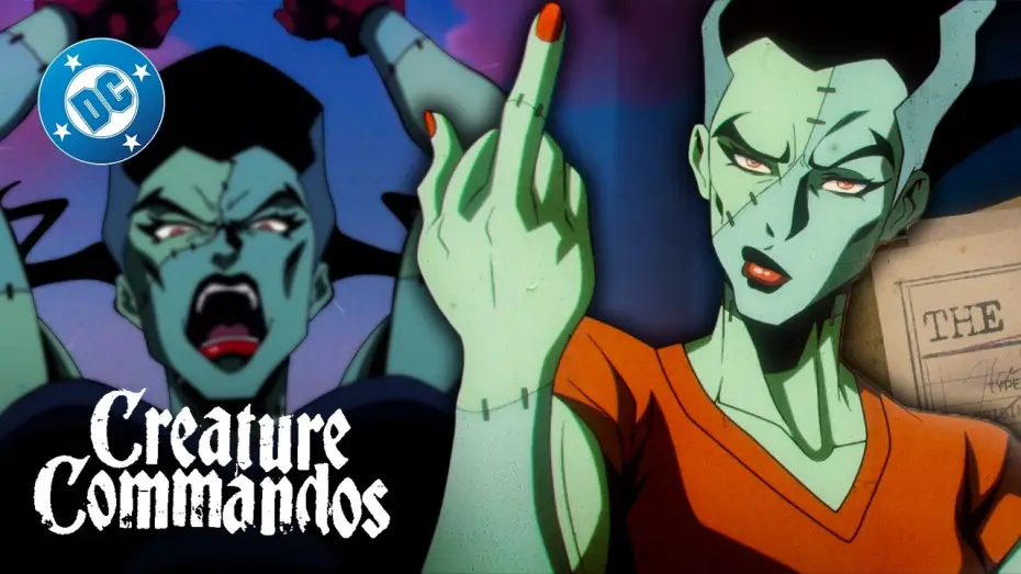 Video for the series Creature Commandos — The Bride is THE MOMENT 💅🧟‍♀️ | Best of Creature Commandos | DC
