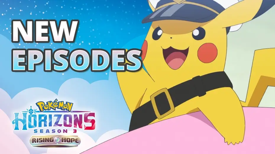 Video for the series Pokémon Horizons — Pokémon Horizons: Season 3 Part 2 - Now Playing on Netflix
