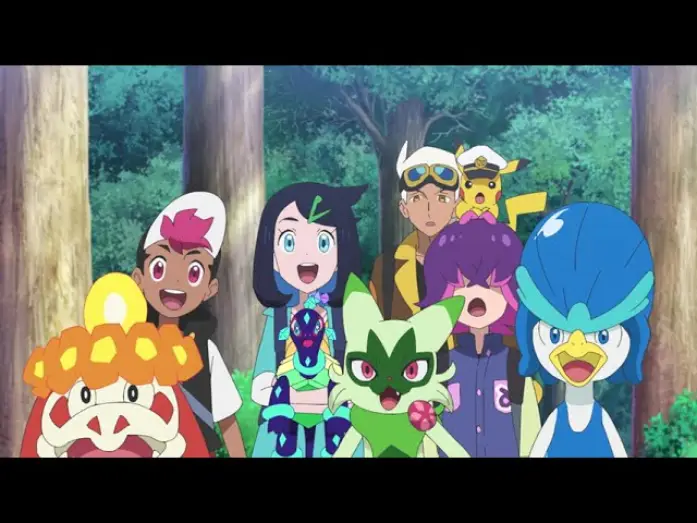 Video for the series Pokémon Horizons — Pokémon Horizons: Season 2—The Search for Laqua - New Episodes on BBC iPlayer