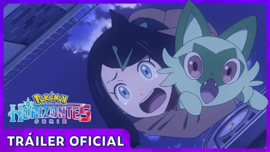 Video for the series Pokémon Horizons — Tráiler oficial [VOSE]