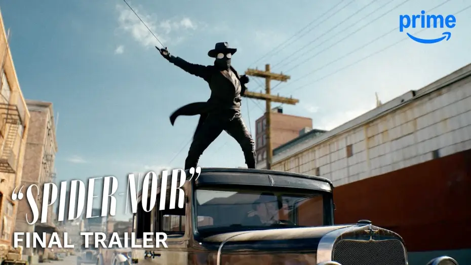 Video for the series Spider-Noir — True-Hue Full Color Final Trailer