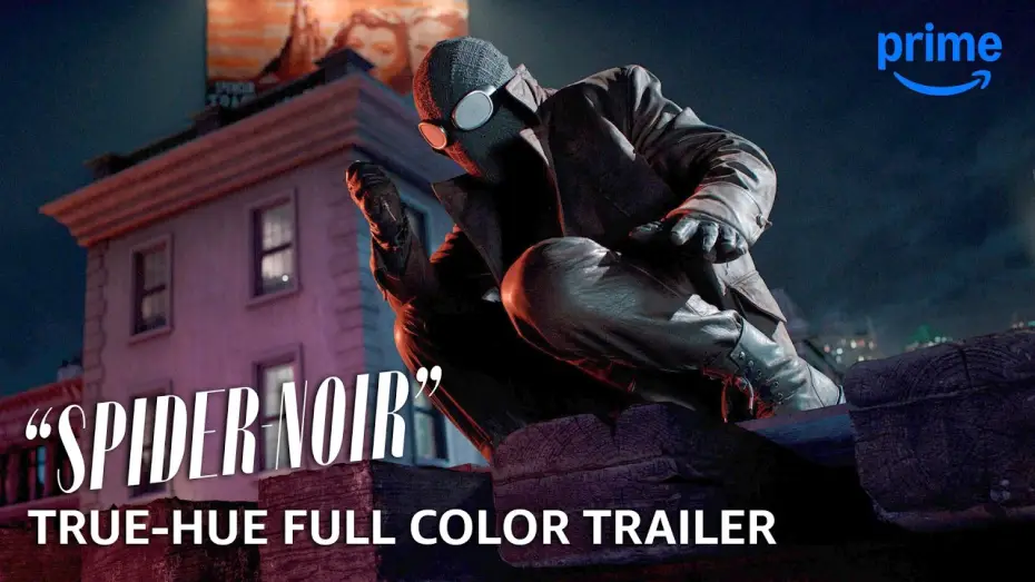 Video for the series Spider-Noir — True-Hue Full Color Trailer