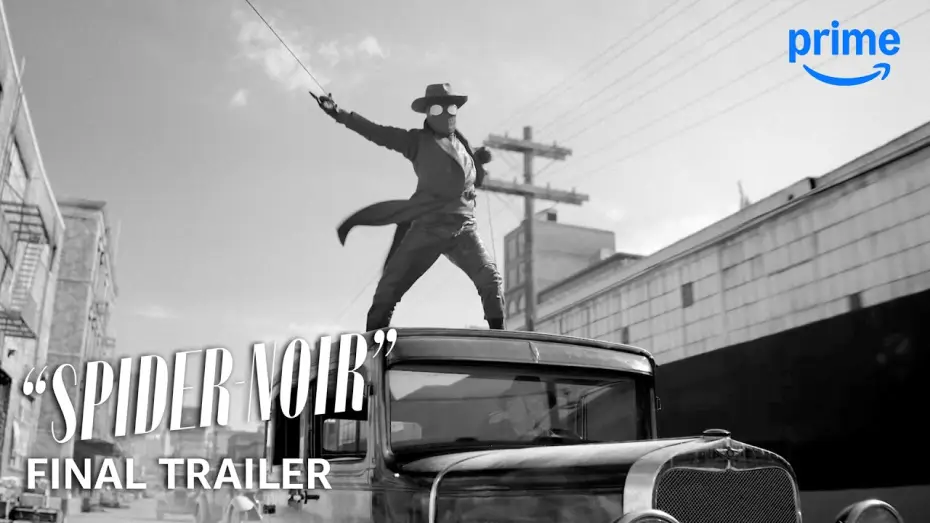 Video for the series Spider-Noir — Authentic Black & White Final Trailer