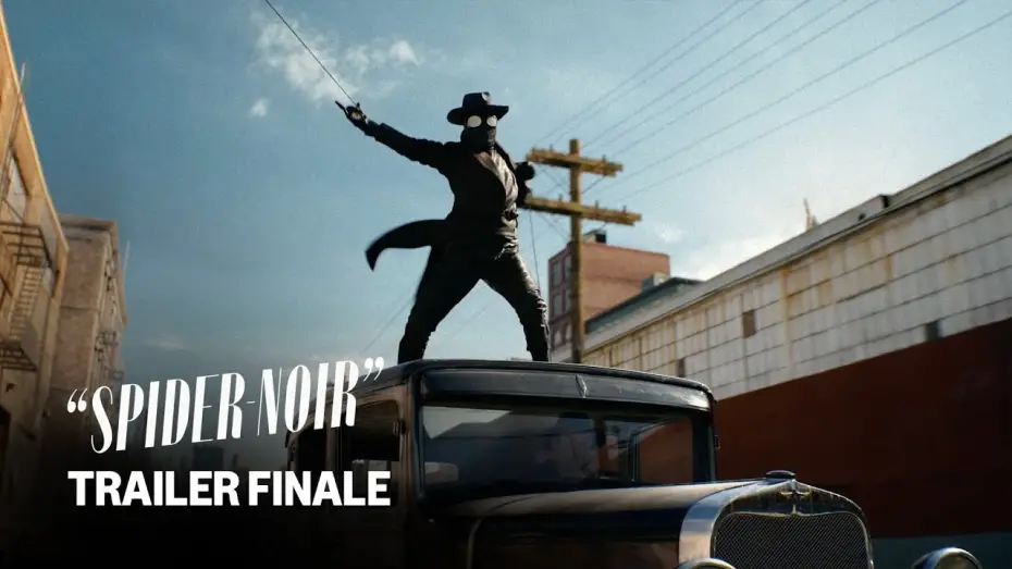 Video for the series Spider-Noir — True-Hue Full Color Trailer Finale