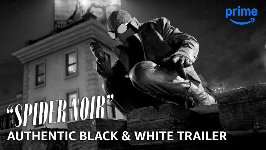 Video for the series Spider-Noir — Authentic Black & White Trailer