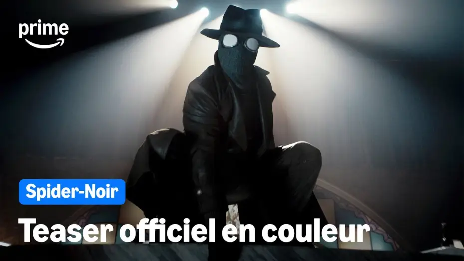 Video for the series Spider-Noir — Teaser officiel en couleur