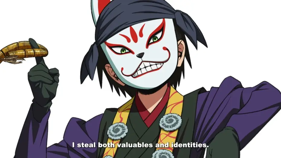 Video for the series The Elusive Samurai — Character Visual Trailer (Genba) [Subtitled]