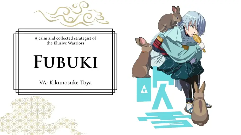 Video for the series The Elusive Samurai — Character Visual Trailer (Fubuki) [Subtitled]