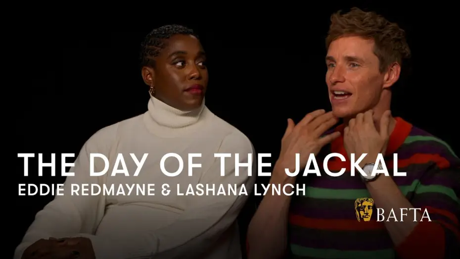 Video for the series The Day of the Jackal — How Eddie Redmayne & Lashana Lynch Brought Their Characters To Life In The Day Of The Jackal | BAFTA