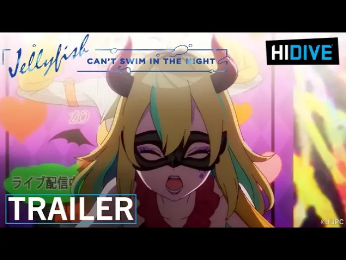 Video for the series Jellyfish Can't Swim in the Night — Trailer [Subtitled]