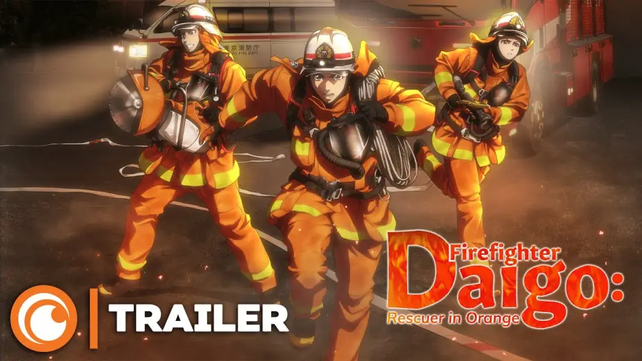 Video for the series Firefighter Daigo: Rescuer in Orange — Trailer Officiel