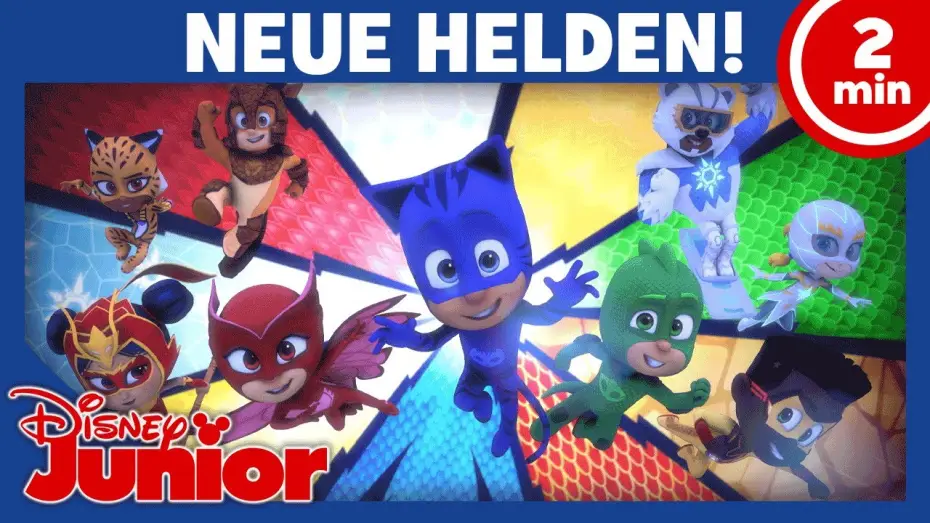 Видео к сериалу PJ Masks: Power Heroes — ⚡ Das sind die Power-Helden! | PJ Masks: Power-Helden