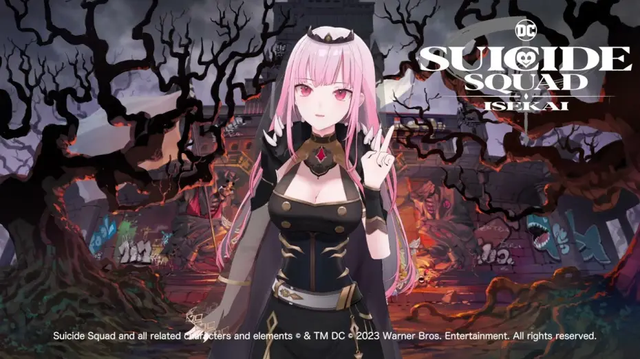 Video for the series Suicide Squad Isekai — Message from Mori Calliope (ED Theme Artist)