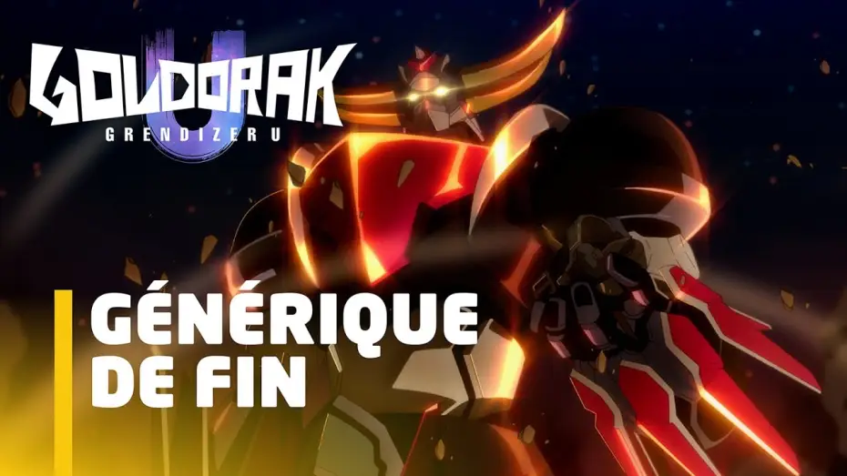 Video for the series Grendizer U — Générique de fin