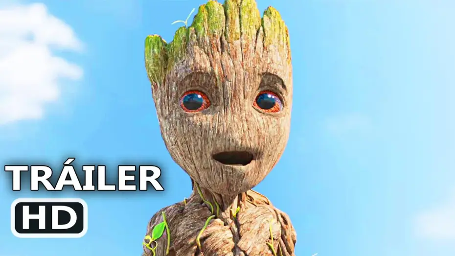Video for the series I Am Groot — YO SOY GROOT Tráiler Español Latino  Doblado (Marvel, 2022)