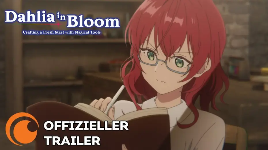 Video for the series Dahlia in Bloom: Crafting a Fresh Start with Magical Tools — Offizieller Trailer [OmU]