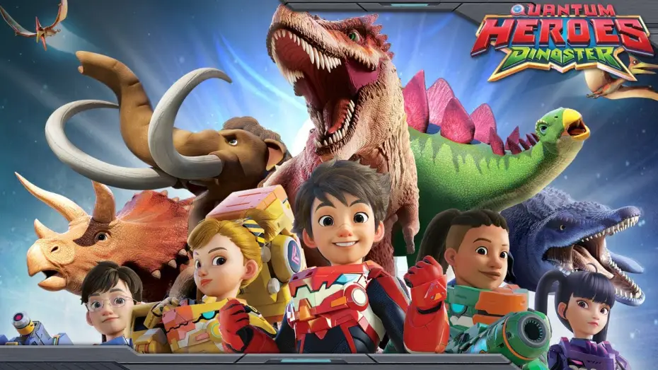 Video for the series Quantum Heroes Dinoster — [DINOSTER1] Quantum Heroes: Dinoster Opening Theme Song🦖