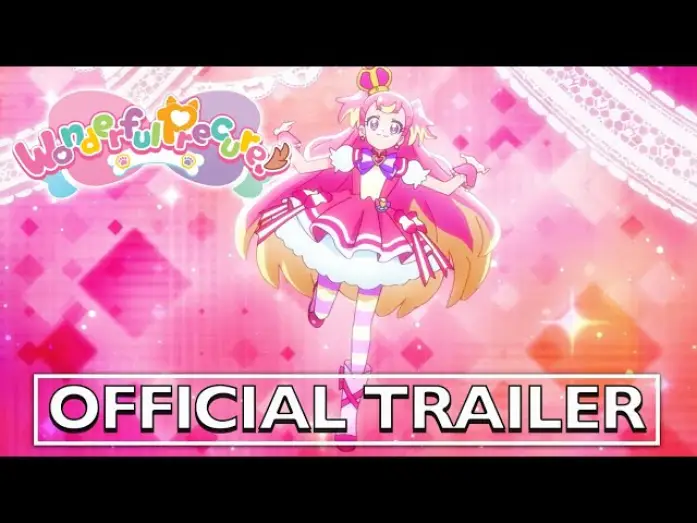 Видео к сериалу Wonderful Precure! — Official Trailer [Subtitled]