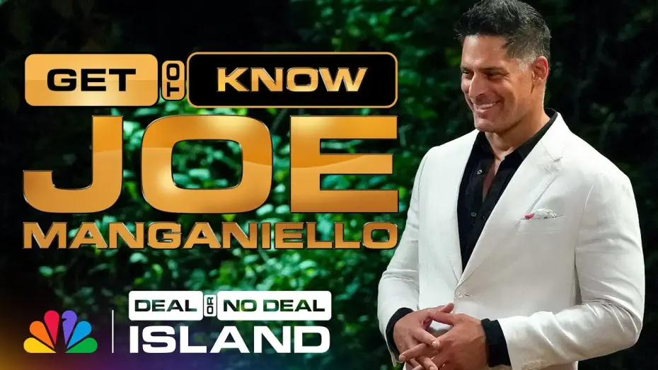 Video for the series Deal or No Deal Island — Everything You Didn't Know About Host Joe Manganiello | Deal or No Deal Island | NBC