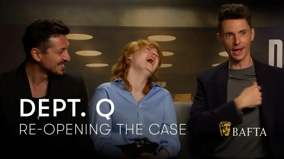 Video for the series Dept. Q — Department Q Cast Explain Dark Themes, Adapting The Novel & Scottish Slang | BAFTA